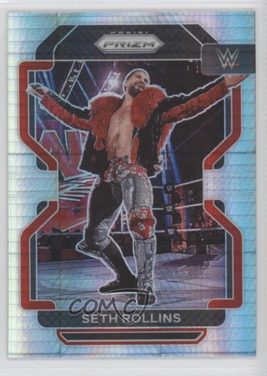 2022 Panini Prizm WWE Hyper Prizm Seth Rollins #111 0sb5