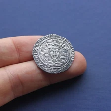 Hammered Silver Coin Henry 6th Groat Rosette Mascle Issue c 1430 AD