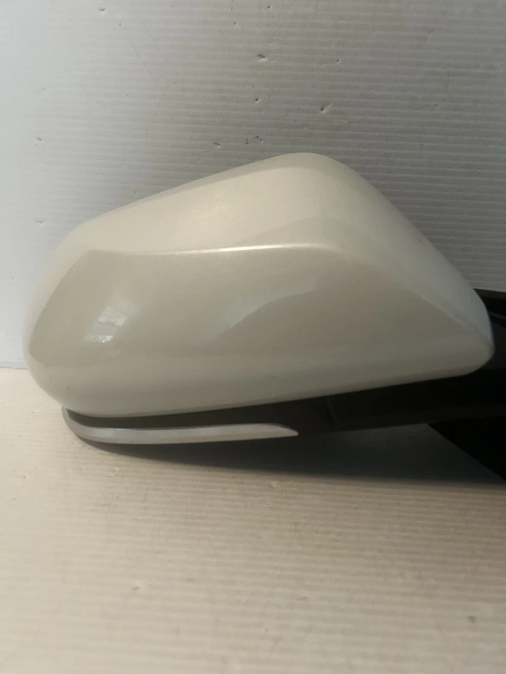Espejo retrovisor blanco de 6 cables punto ciego para pasajeros Toyota Prius 2016-2022 OEM 1538 Foto 2 de 4