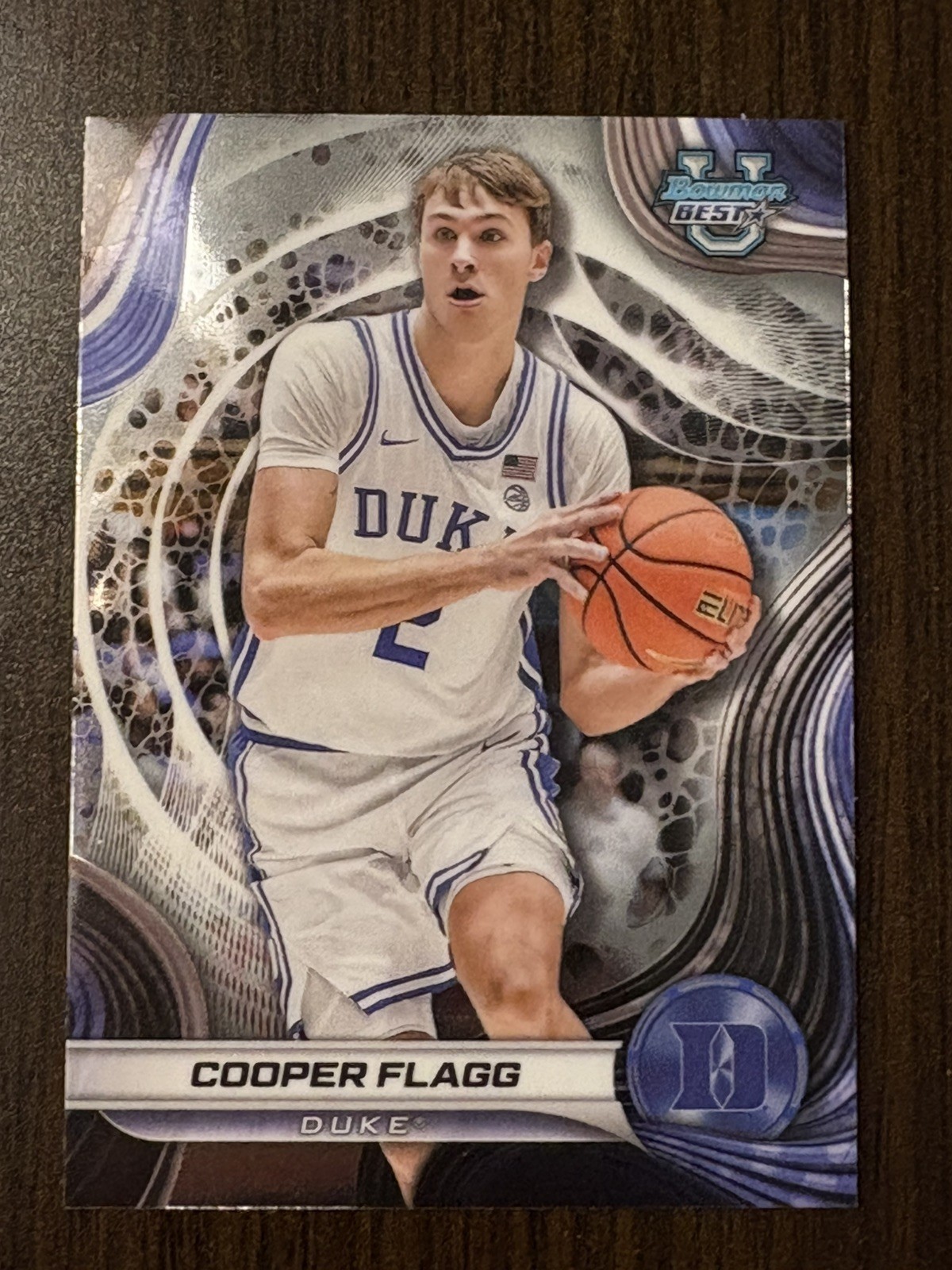 🔥🔥 2024-25 Bowman University Best Chrome - Cooper Flagg #16 (RC) Duke