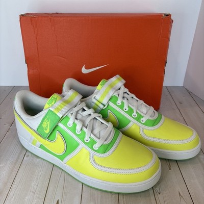 NEW 2007 Nike Vandal Low Radiant Green Sonic Yellow Size 12 Original Box