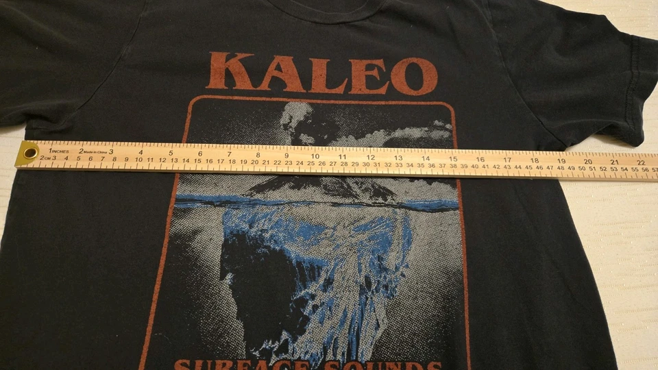 Camisa Álbum Kaleo Band Surface Sounds Clásica Negra Unisex S-5XL ND1005 Foto 3 de 4