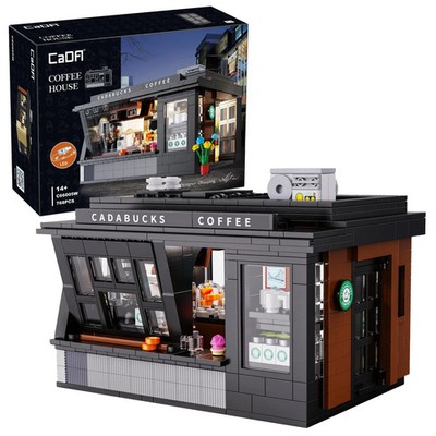 CaDA Bricks Street Kaffeehaus 768 Teile