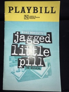 Alanis Morissette's Jagged Little Pill April 2023 Playbill Broadway in Chicago