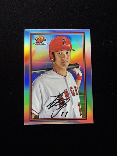 2019 Bowman 1989 Bowman 30th Anniversary Chrome Shohei Ohtani #B30-SO (READ)
