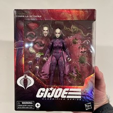 GI JOE CLASSIFIED COBRA-LA PYTHONA NYCC PULSE EXCLUSIVE FIGURE SEALED