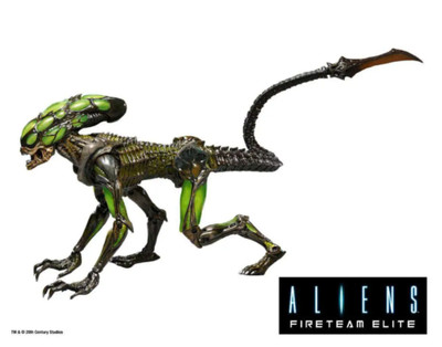 Aliens Fireteam Elite s2 Burster Alien Figur NECA 17215