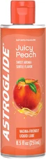 Peach Flavored Personal Lubricant (8.5Oz), Long-Lasting Sex Lube for Men, Women