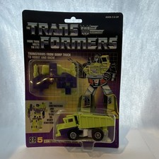 Hasbro Transformers SEALED Long Haul Decepticon Constructicon Dump Truck 1984