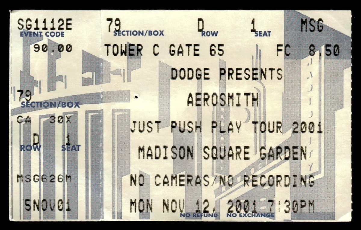 Aerosmith Concert Tickets for sale | eBay