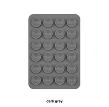 Dark Grey silicone suction cup phone mount