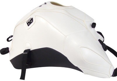 Tapis de réservoir Bagster blanc pour moto Yamaha FZ8 N modèle 2010 à 2015