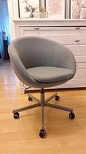 IKEA SKRUVSTA Schreibtischstuhl Drehstuhl Bürostuhl Sessel, Hell-grau