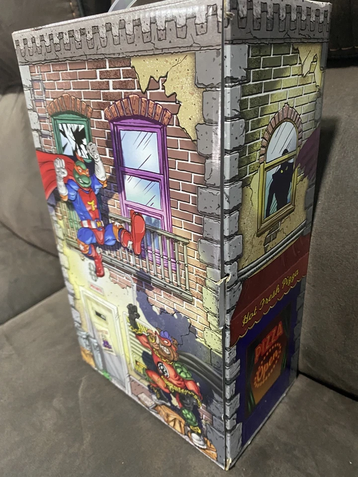 ❤️ tmnt Toys Teenage Mutant Ninja Turtles Sewer Heroes 4 Figure lot set ❤️ - Image 4 of 4