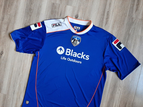 Oldham Athletic Home football shirt 2013/2014 Jersey FILA SOCCER ENLAND SIZE 2XL - Picture 2 of 7