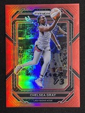 CHELSEA GRAY 2023 Prizm WNBA RED PRIZM #87 - 140/199 - Las Vegas Aces