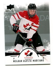 2016-17 UD Team Canada Meghan Agosta-Marciano Card #3
