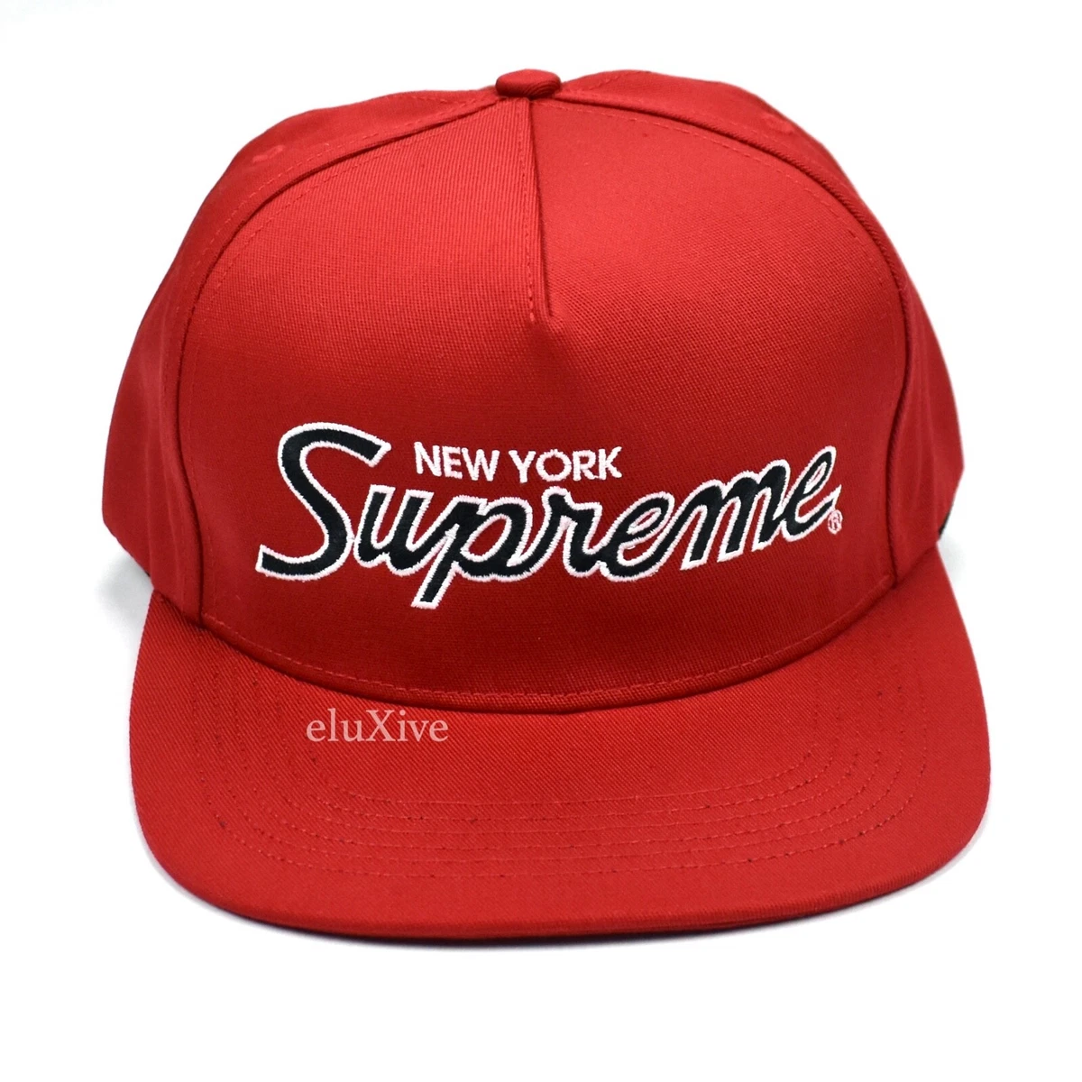 Red supreme baseball cap Clearance