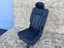 2ND ROW RIGHT REAR LEATHER SEAT ASSEMBLY BLACK OEM 133K 2017-2023 AUDI Q7