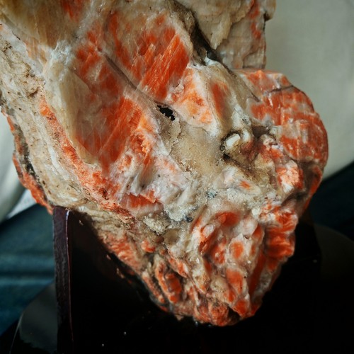 41,09 Pfund natürlicher Aquamarin + Sonnenstein Symbiont Kristall Quarz Mineral + Ständer - Bild 16 von 16
