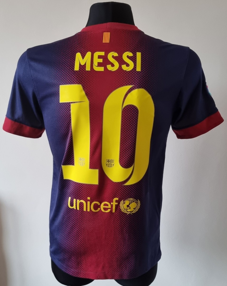 正規品Barcelona Home Shirt 2012 Messi 10 2012-13 Barcelona Home Shirt Messi #10 (XL)