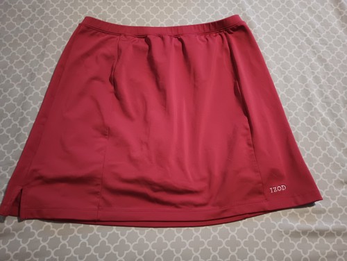IZOD Skort Burnt Orange Pull On Women's Size Small