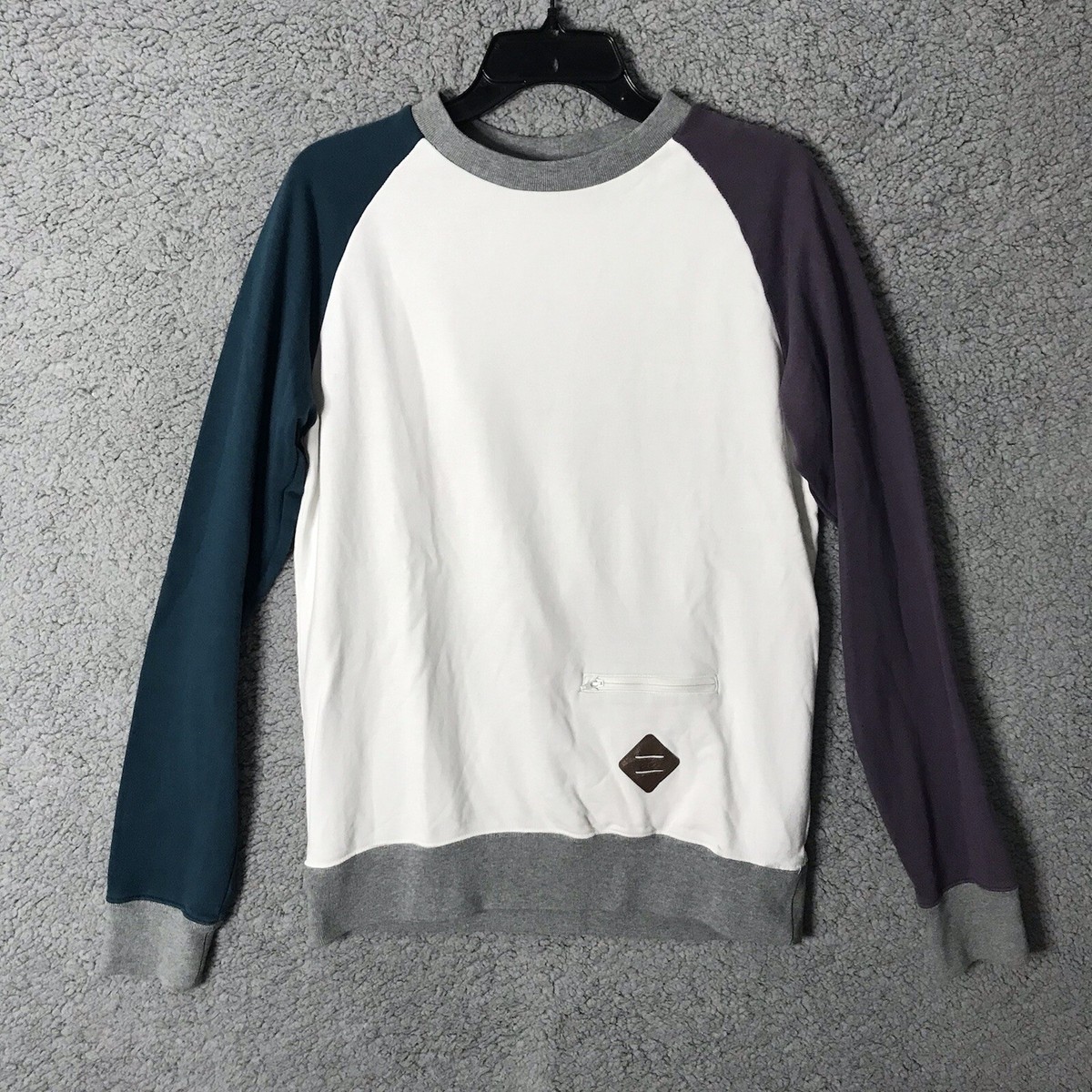 Nike Men's Skateboarding 359259 110 Sweatshirt Pullover White Size Small - Main Image