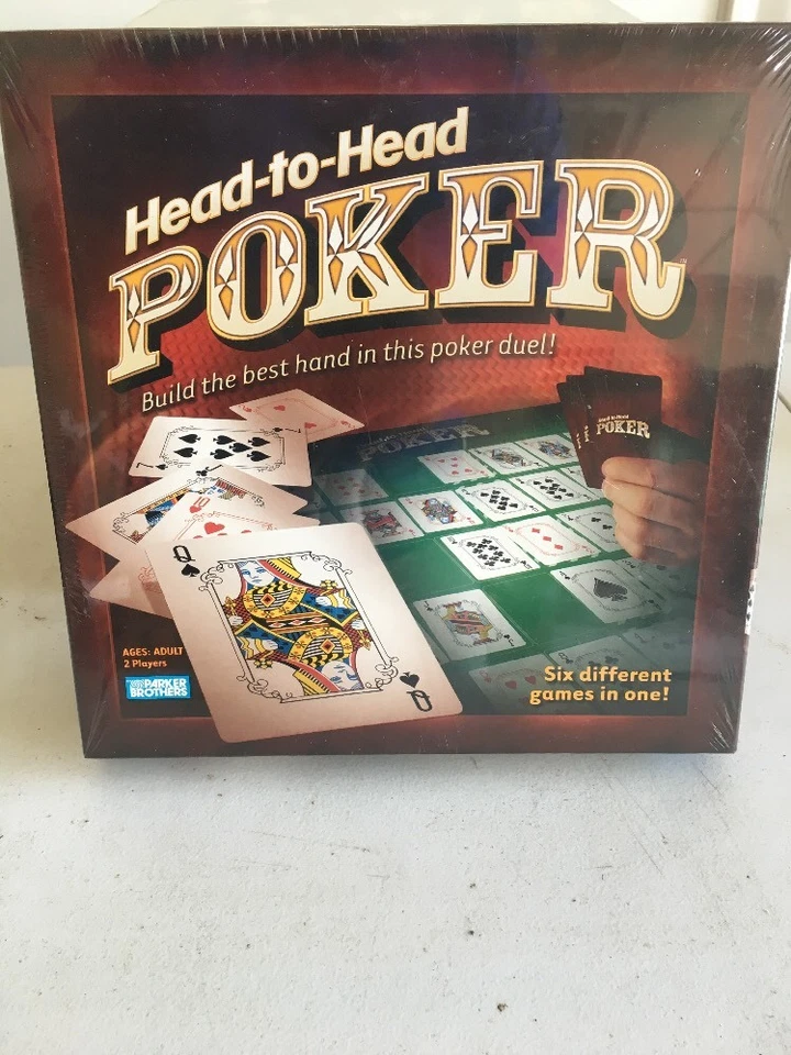 JUEGO DE MESA HEAD TO HEAD POKER PARKER BROTHERS SEIS JUEGOS DIFERENTES EN UNO DIVERTIDO Nuevo Foto 2 de 4