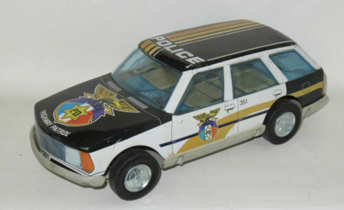 Renault R12 Police – Miniature Métal 1/43 – édition Lait Paye Avec Boîte – Occasion