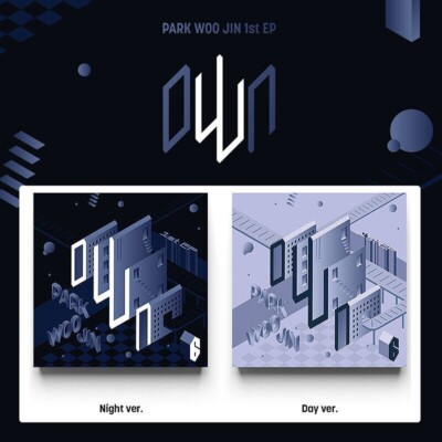 PARK WOO JIN [OWN] 1st Album 2 Ver SET/2CD+2 Foto Buch+6 Karte+2Sticker+2 Poster