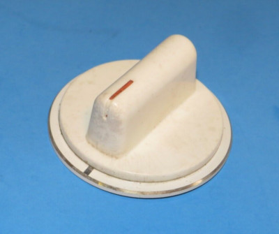 Magic Chef Range 5892VRV: Control Switch Knob White (7731P081-60) (P6305)