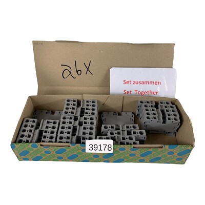 Set Content 26 Pieces Phoenix Contact ST 10 Terminal Block Connector