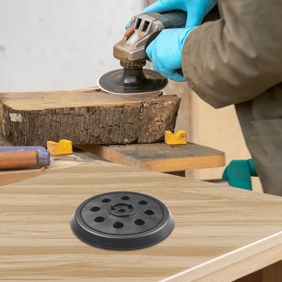 Backing Pad 1 Pcs Abrasive Discs Backing Pad Black Polishing Power