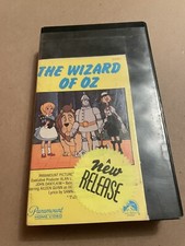 The Wizard Of Oz Animated With Case - Beta / Betamax - RARE Wicked - Rental