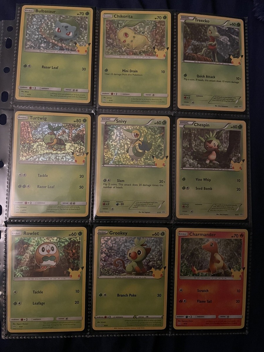 Pokmon 25th Anniversary McDonald's Promo Completed Set Holo Cards | eBay Pokmon 25th Anniversary McDonald's Promo Completed Set Holo Cards | eBay