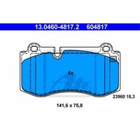 ATE BremsbeläGe 13.0460-4817.2 BremsklöTze FüR Mercedes-Benz E-Klasse W211