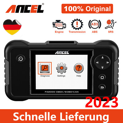 Ancel FX2000 Obd2 Diagnosegerät Profi Scanner Auto ABS SRS Motor Getriebe Scan