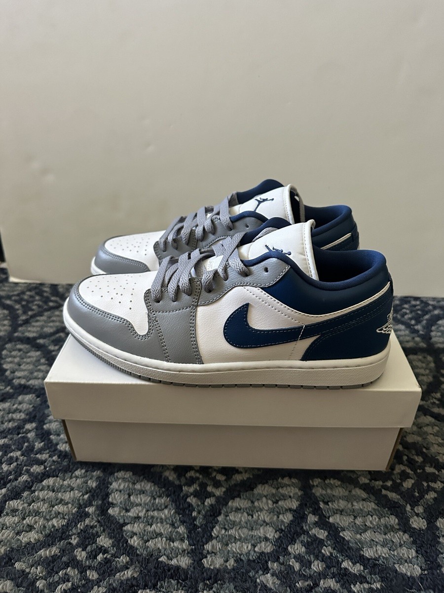 Nike Air Jordan 1 Low Stealth French Blue White DC0774-042