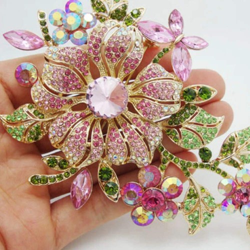 Malin Lace Brooch Pin - Picture 2 of 19