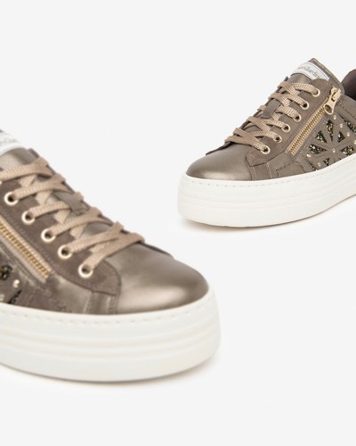 Zapatillas Mujer NeroGiardini I411610D I411611D Nueva Colección Made IN Italy - Imagen 7 de 8