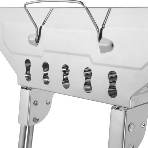 Lightweight and Portable Stainless Steel Barbecue Grill Standard Configuration - Picture 12 of 24