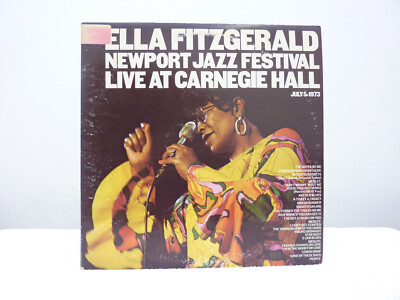 Ella Fitzgerald 2x Vinyl -Live at Carnegie Hall - July,5 1973 - 1973 CBS Records