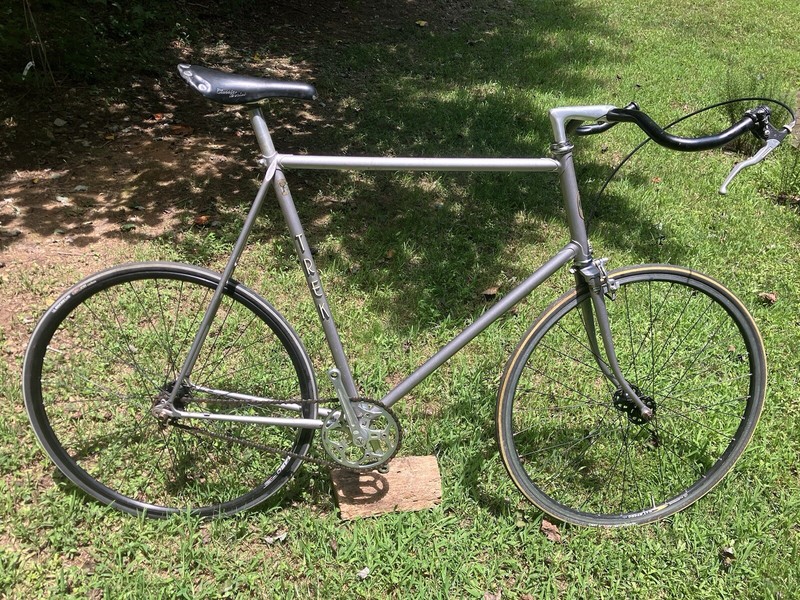 Vintage Trek Bicyle Fixed Gear Converted Road Frame