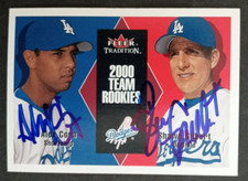 2000 Fleer (Traditions) SIGNED: Alex Cora & Shawn Gilbert (Both) #U-110