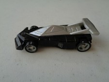 Hot Wheels Toy Race Car Black + Silver 1999 McDonald's Happy Meal Toy Racer