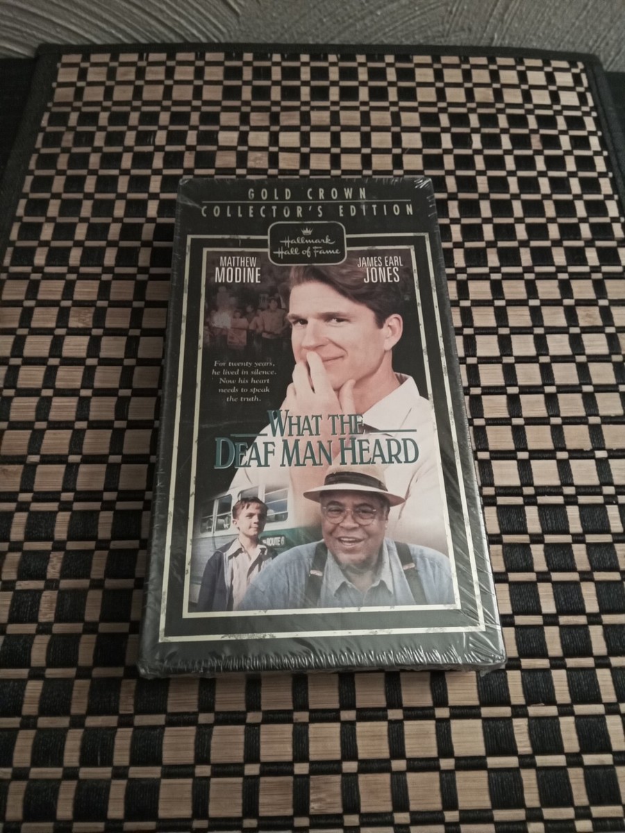 What The Deaf Man Heard VHS Matthew Modine James Earl Jones
