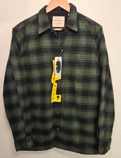 Weatherproof Vintage Men’s Fleece Shirt Jacket / Size Small / Green / New