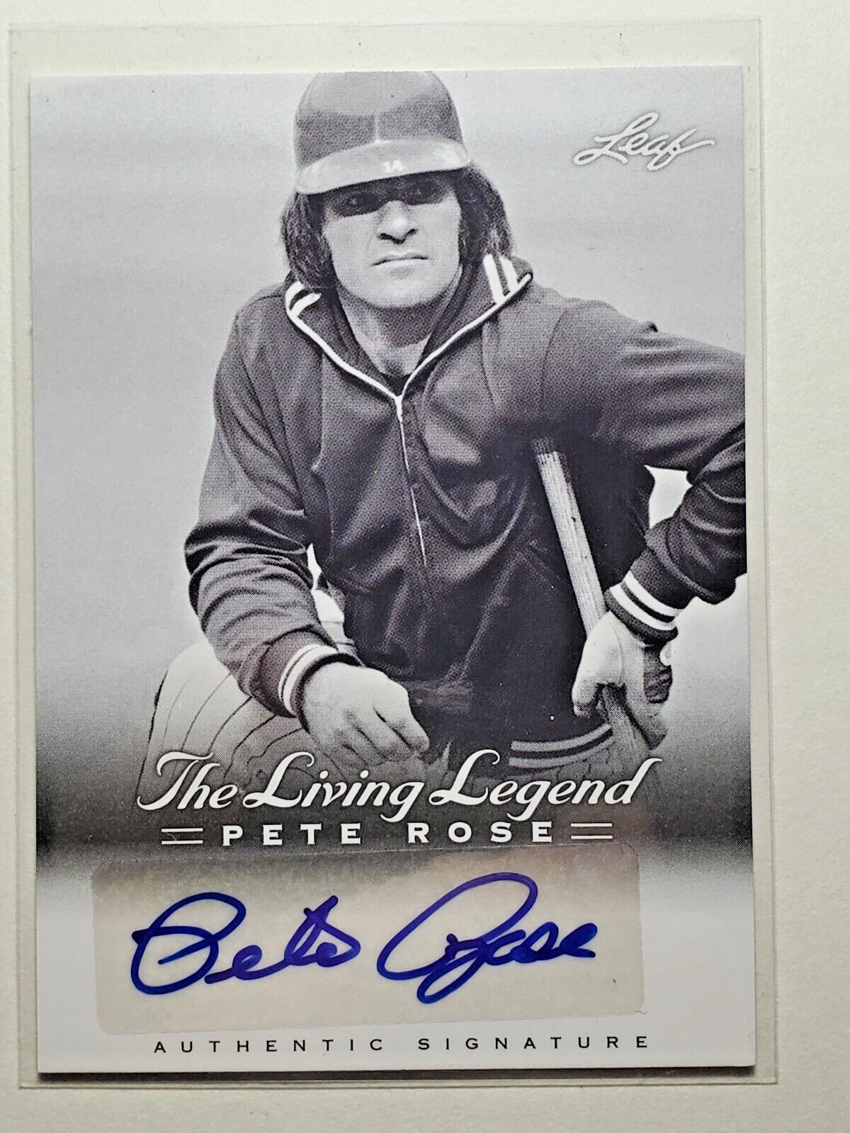 Pete Rose 2012 Leaf The Living Legend Autograph Signed AU-31 Auto card Phillies