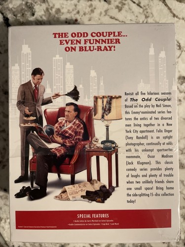 The Odd Couple: The Complete Series Box Set (Blu-ray) Tony Randall Jack Klugman - Picture 2 of 8