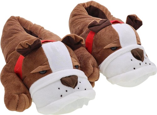 Burger Hausschuhe Plüsch - Lustige Pantoffeln Mit Pommes Design